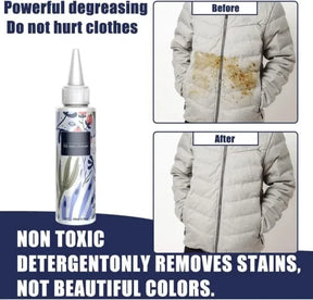 EMERGENCY STAIN RESCUE: POWERFUL CLOTHES STAIN REMOVER